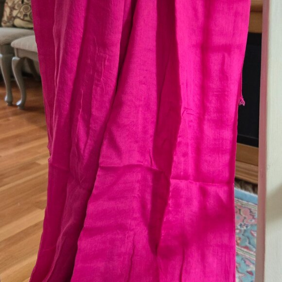 Jean Pierre Klifa Hot Pink Scarf Wrap NWT - Picture 4 of 5